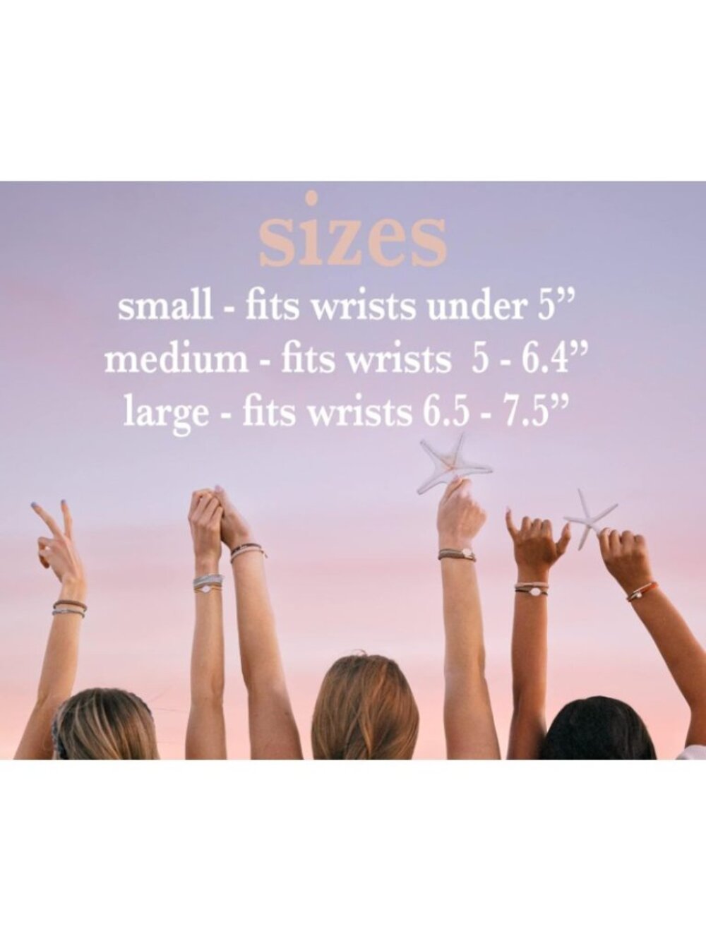 K'Lani Hair Tie Bracelets - Medium - Set of 5 "Climb" - Picture 2 of 4